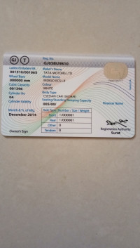 White Tata Indigo eCS LX CR4 BS-IV