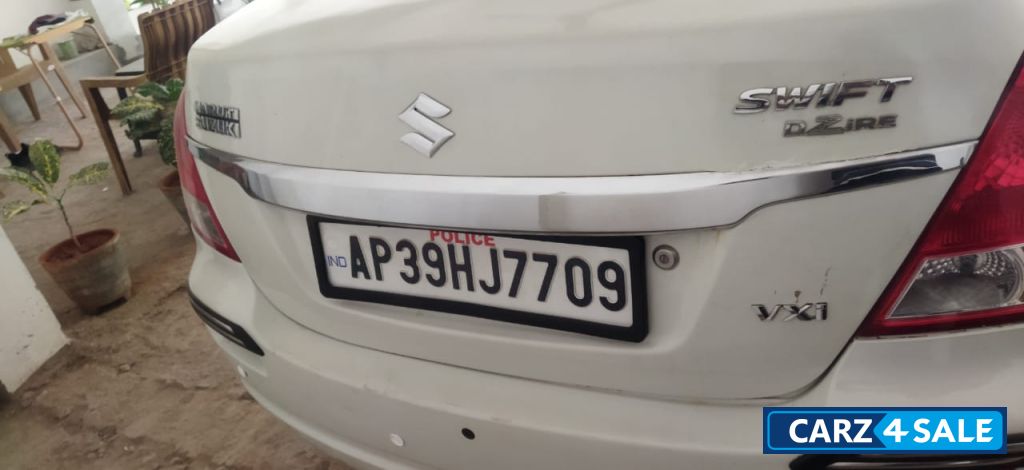 White Maruti Suzuki Swift dzire White Maruti Suzuki Swift dzire
