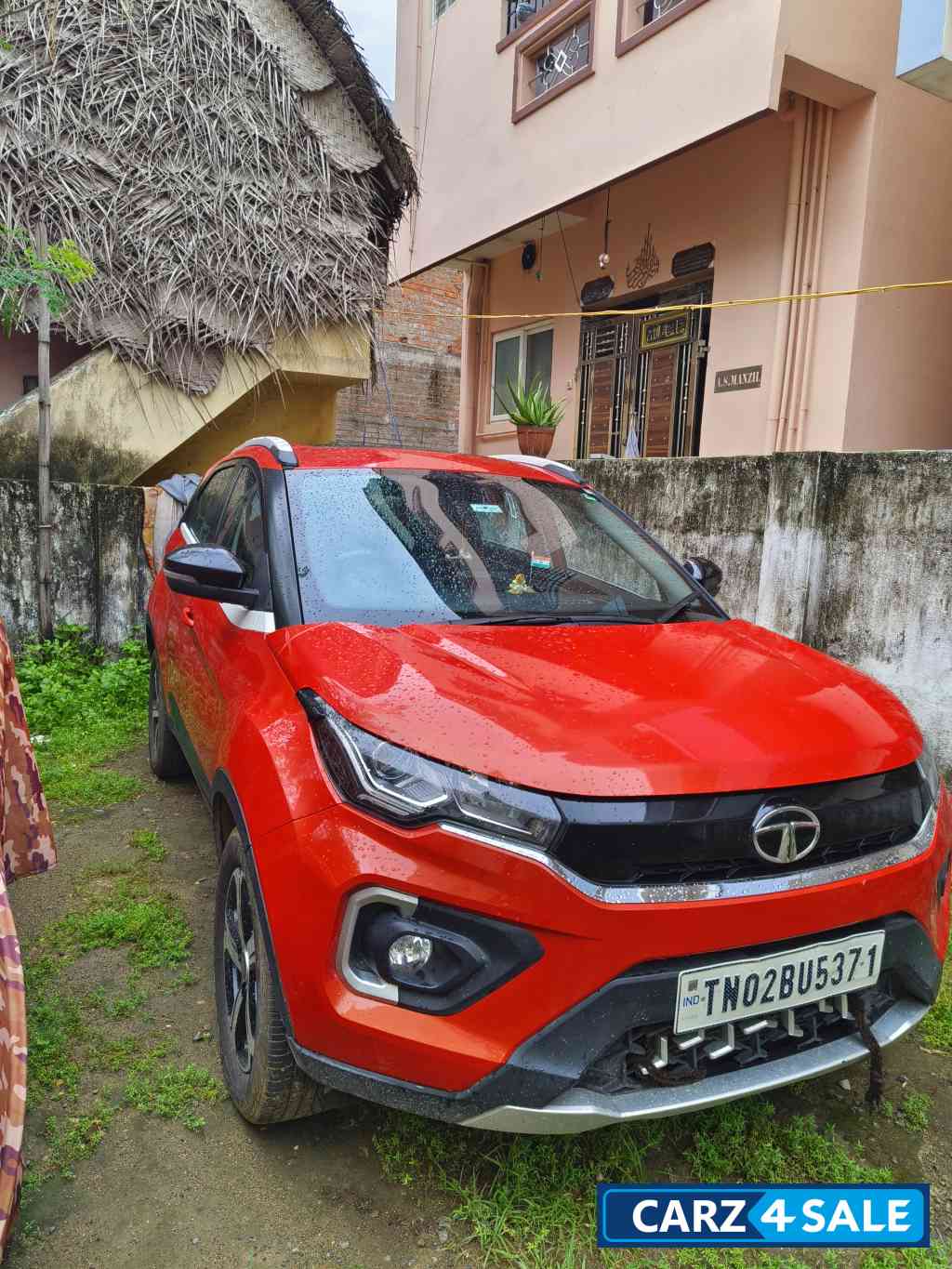 Flame Red Tata Nexon XZA Plus (S)