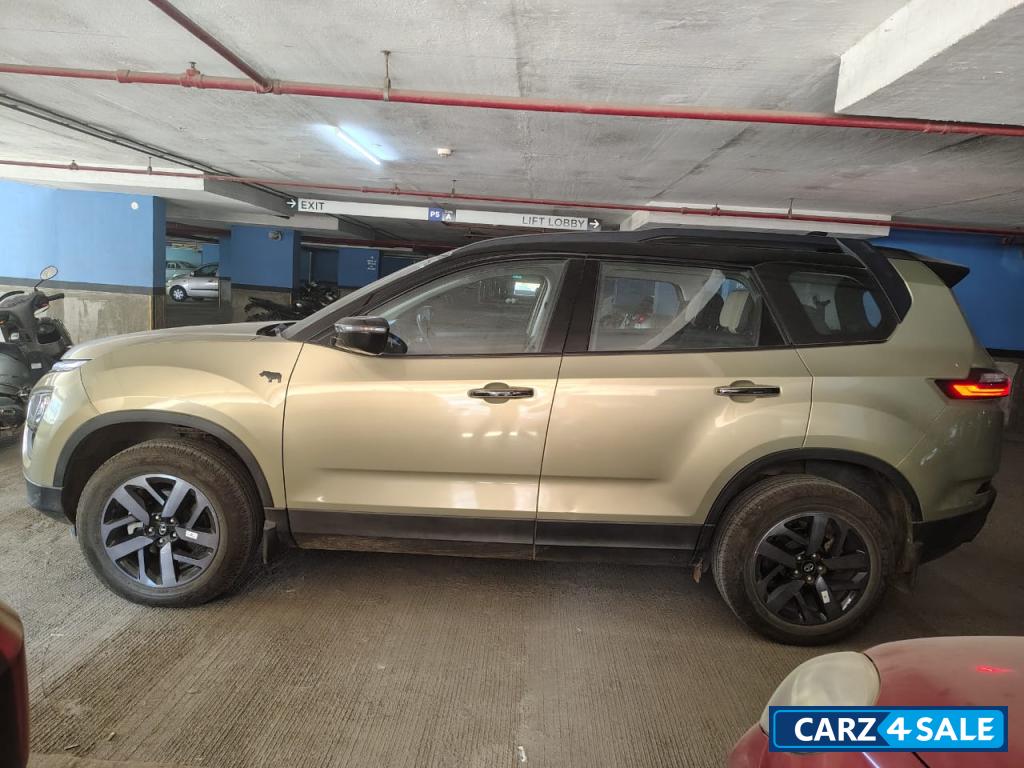 Beige Tata Safari Kaziranga limited edition XZA plus