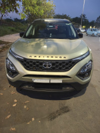 Beige Tata Safari Kaziranga limited edition XZA plus