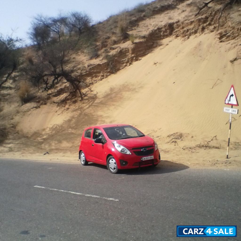 Super Red Chevrolet Beat ls petrol Super Red Chevrolet Beat ls petrol