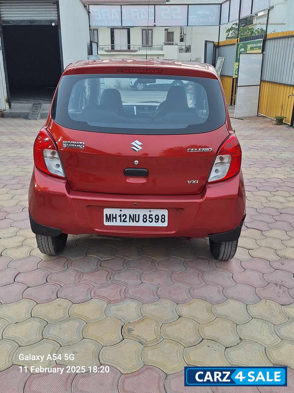 Blazing Red Maruti Suzuki Celerio Vxi Blazing Red Maruti Suzuki Celerio Vxi