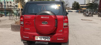 Red And Black Mahindra TUV300 T8 automatic disel