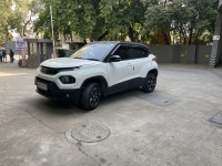 Black And White Tata Punch Creative AMT Dual Tone