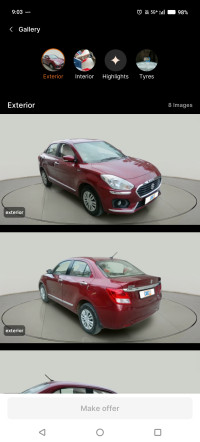 Maruti Suzuki Dzire VXI AUTOMATIC 2019 Model