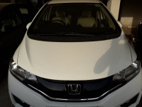 White Honda  Jazz