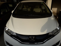 White Honda  Jazz