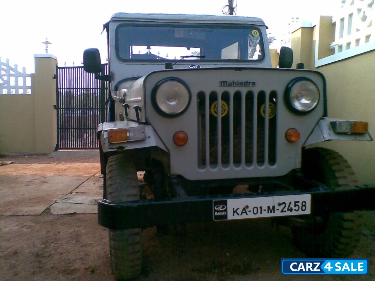 Original Grey Mahindra Jeep