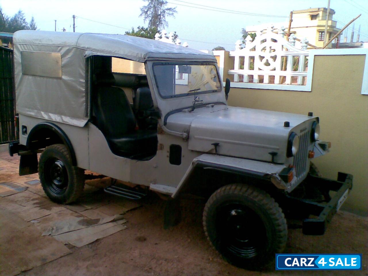 Original Grey Mahindra Jeep