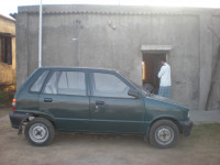 Dark Green Maruti Suzuki 800