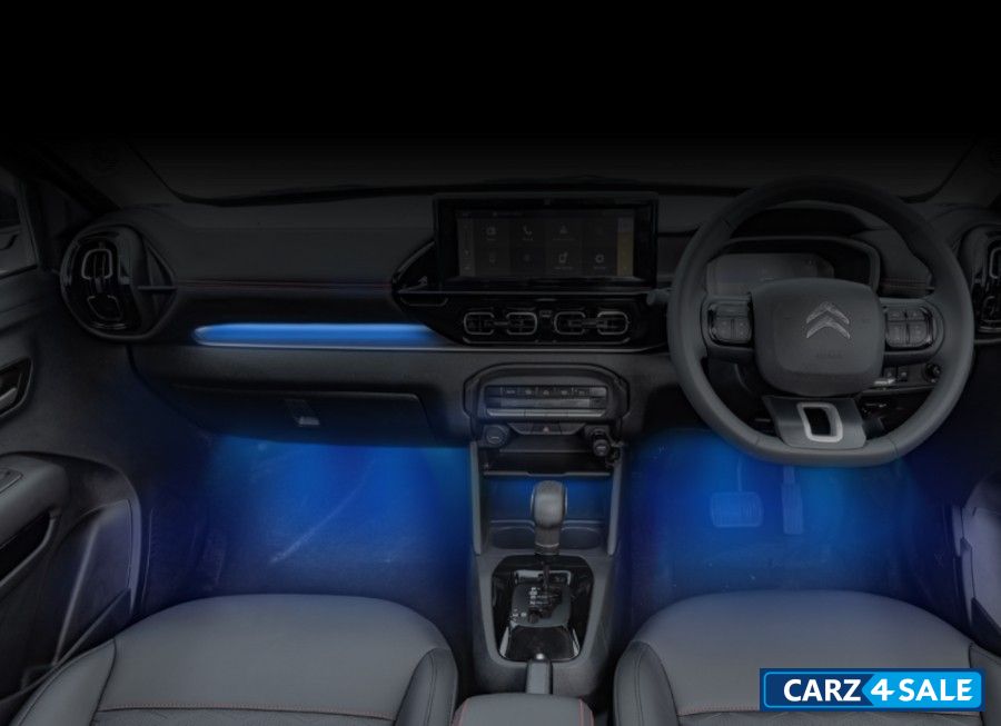 Citroen Aircross Max 1.2 Turbo Petrol AT 5-Seater Dark Edition Ambient footwell lighting