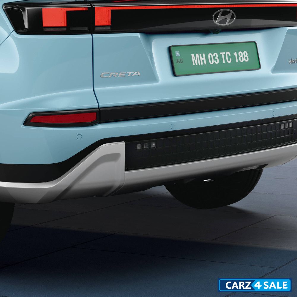 Hyundai Creta EV - Pixelated graphic rear bumper