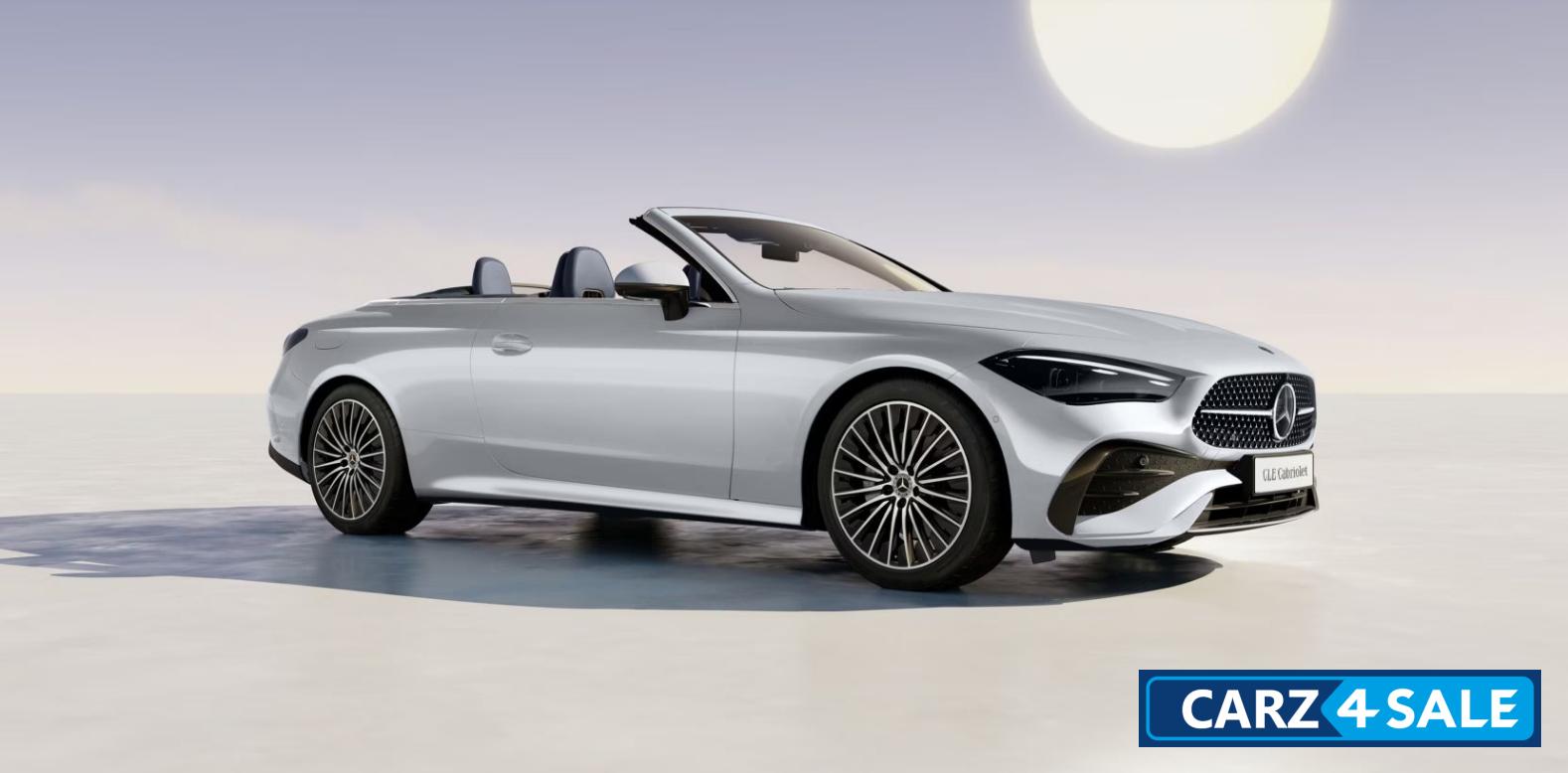 Mercedes-Benz CLE 300 Cabriolet 4MATIC - High-tech Silver (Available with Leather black | Fabric soft top in black)