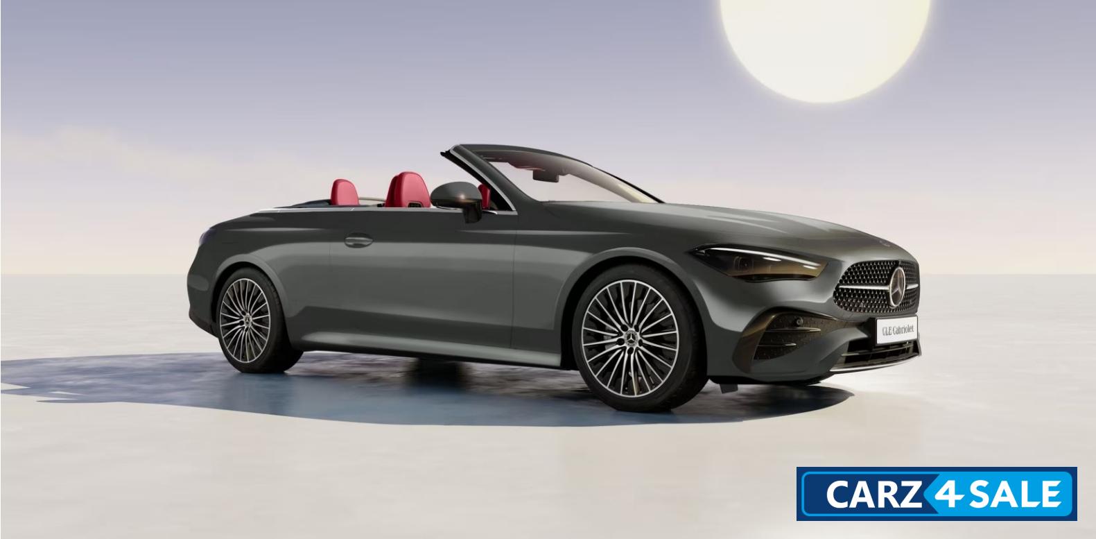 Mercedes-Benz CLE 300 Cabriolet 4MATIC - Graphite Grey (Available with Leather power red / black | Fabric soft top in red)