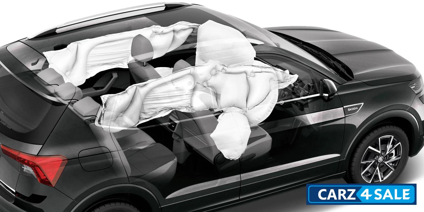 Skoda Kushaq Sportline 1.5 TSI DSG - Airbags standard with 40+ Active & Passive Safety Features