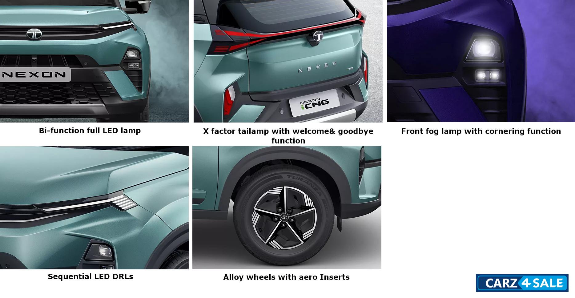 Tata Nexon iCNG - Exterior Features