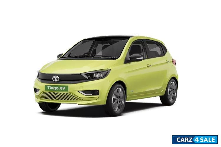 Tata Tiago EV 2025 - Chill Lime with Dual Tone