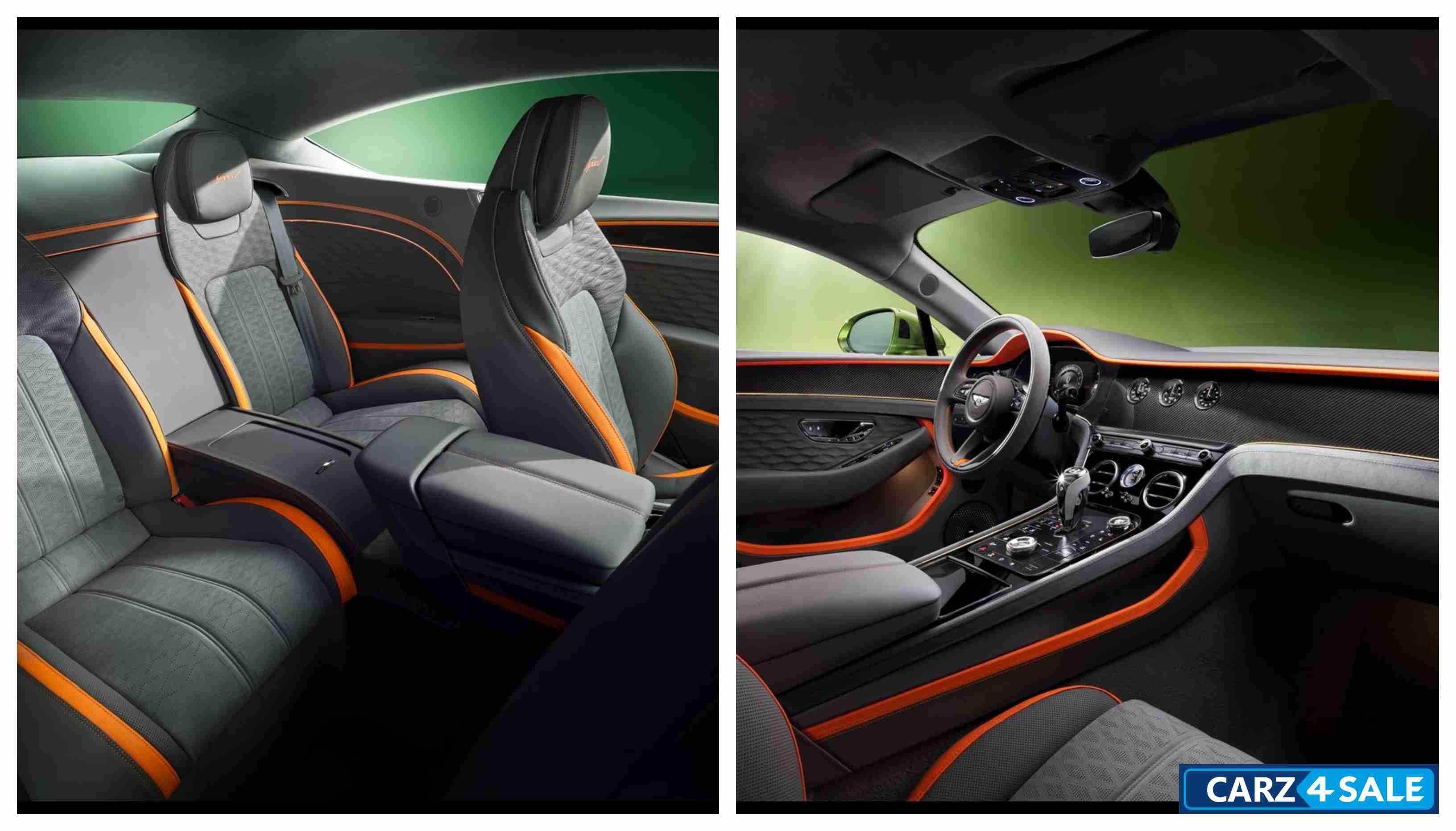 Bentley Continental Gt Speed Interior View