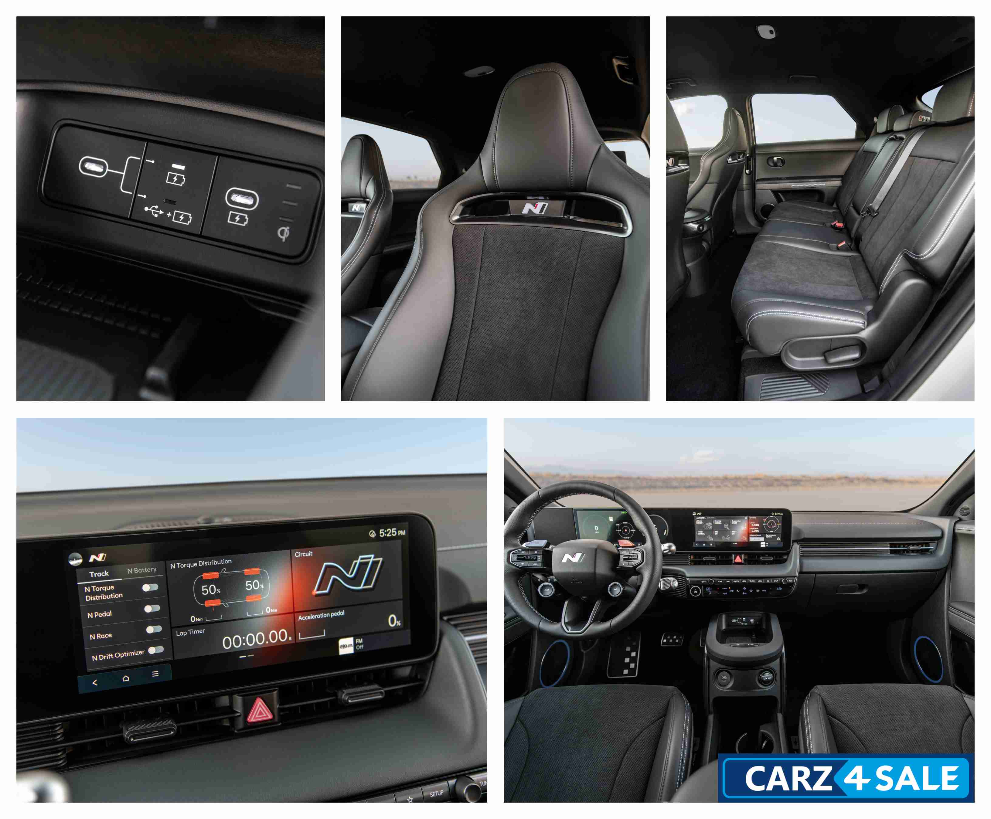 Hyundai Ioniq 5 N Interior Features