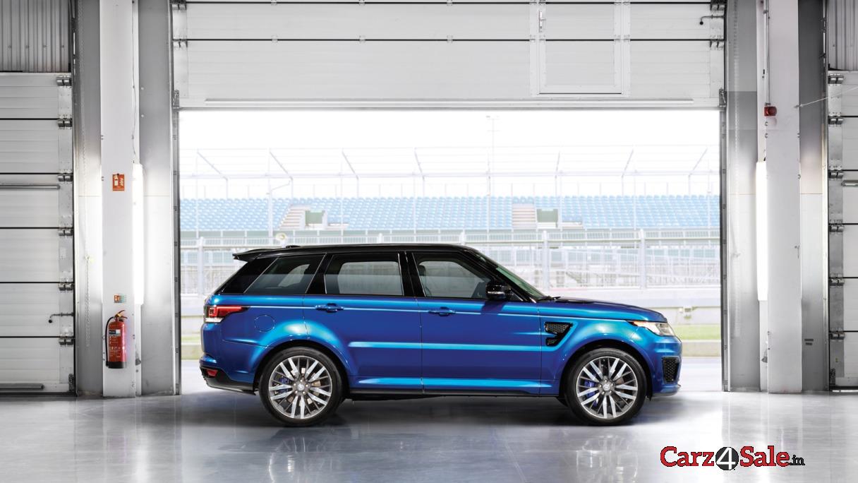 Range Rover Sport Svr Side View